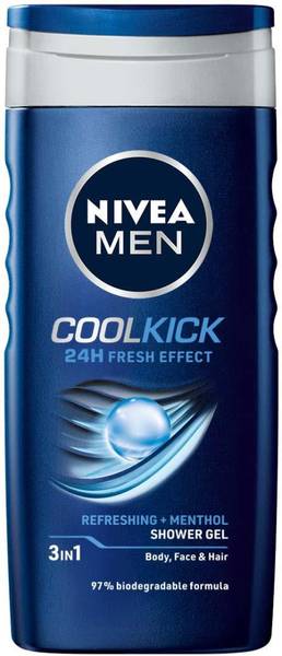 Shower Gel Men Coolkick Nivea 250ml.