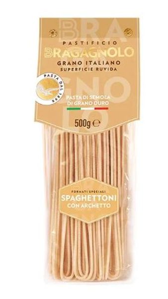 Bragagnolo Spaghettoni Con Archetto 100% Grano Italia 500g.