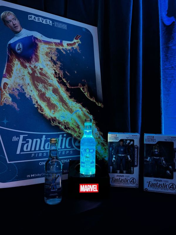 Marvel Fantastic Four - Human Torch Mixed Fruit Soda 330ml.