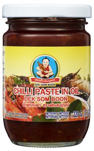 Hovedbilde Chili Paste i Olje Healthy Boy 220g.