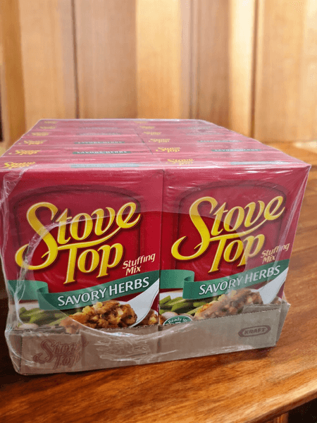 Stove Top Savoury Herb Stuffing 6oz (170g)*12st. USA/Hele Kartong