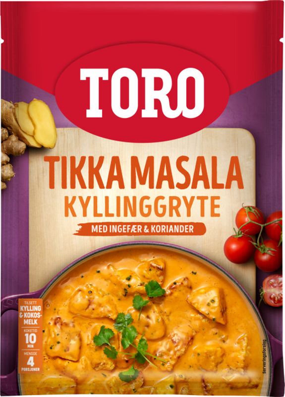 Tikka Masala Gryte Toro 113g.