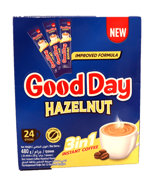 Good Day Hazelnut  24*20g./ Dato