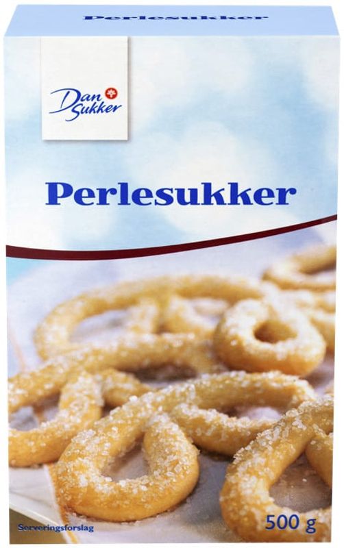 Perlesukker Dan Sukker 500g.