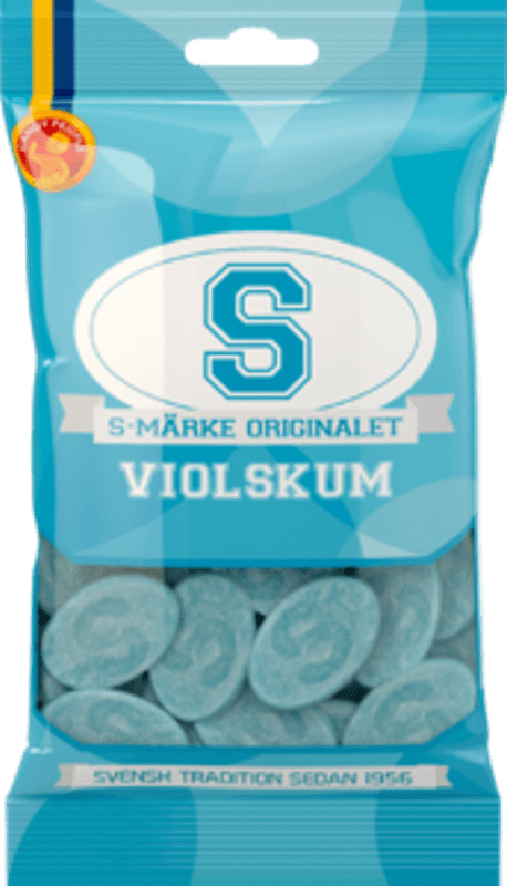 S-MÄRKE VIOLSKUM 70G.