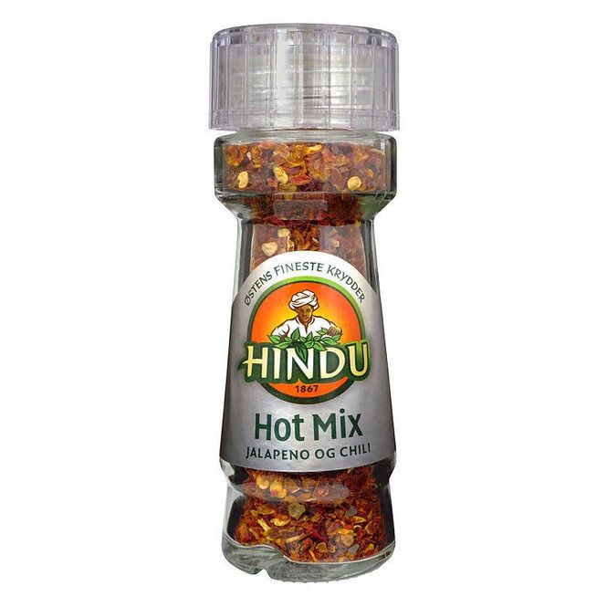 Hovedbilde Chili Mix m/Kvern Jalapeno&Chipotle Hindu 45g.