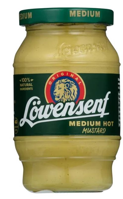 Sterk Sennep Löwensenf 250ml.