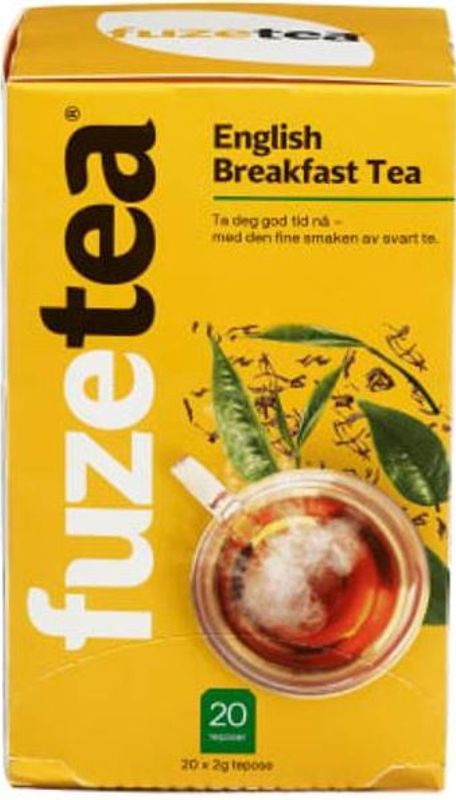 Fuze Tea English Breakfast Te 20tp./ Dato