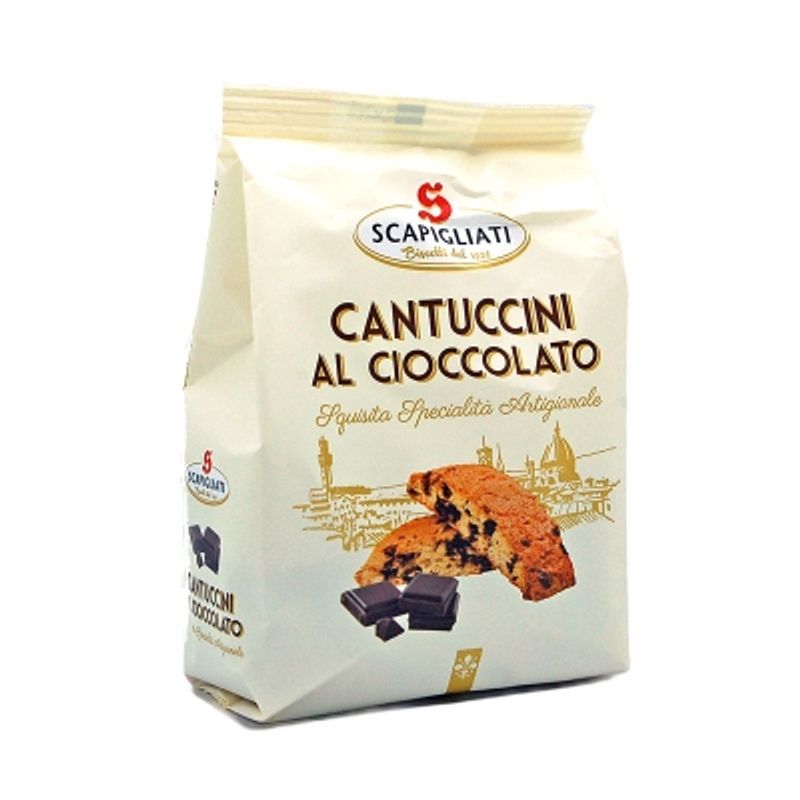Cantuccini m/Sjokolade Scapigliati 250g.