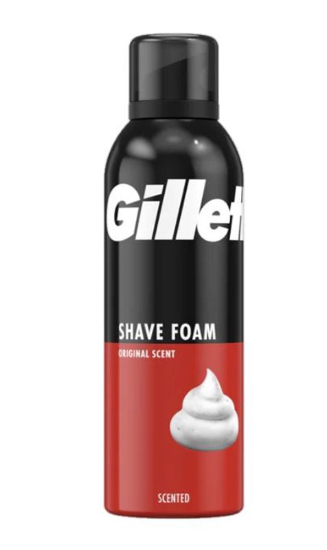 Gillette Shave Foam Original 200ml.