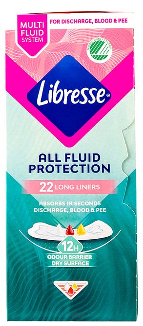 Hovedbilde Libresse Long Extra Protection 22st.