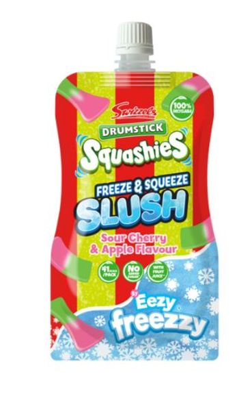 Swizzels Drumstick Squashies Slush Pouch - Sour Cherry and Apple